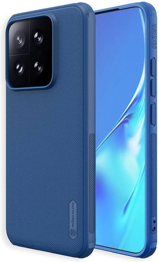 Super Umschlag Rückseite Silikon Blau (Xiaomi 14 Pro)