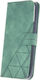 TelForceOne Brieftasche Synthetisches Leder Grün (Realme C21Y / C25Y)