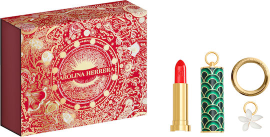 Carolina Herrera The Christmas Σετ Κραγιόν Satin