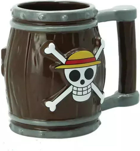 Abysse One Piece 3d Barrel Κούπα Κεραμική Πολύχρωμη 350ml