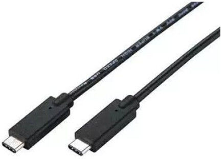 C-TECH Редовна USB 3.2 Кабел USB-C мъжки - USB-C мъжки 100W Черен 1м (CB-USB32-10B)