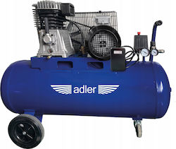 Adler AD348-100-3T Κομπρεσέρ Αέρος 100lt