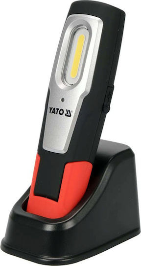 Yato Arbeitslampe Batterie LED IP54 mit einer Helligkeit von bis zu 600lm