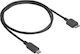 Akyga USB 3.0 Cable USB-C Male - Micro USB-B 15W Black 1m