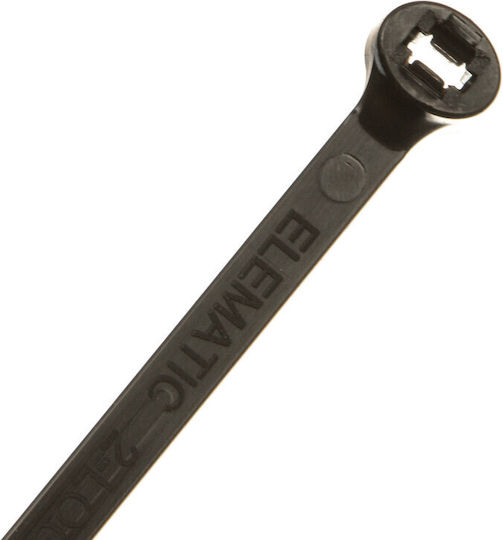 EM Group Cable Ties Plastic 200mm x 4.5mm in Black Colour (100 pcs) (BMTN2048)