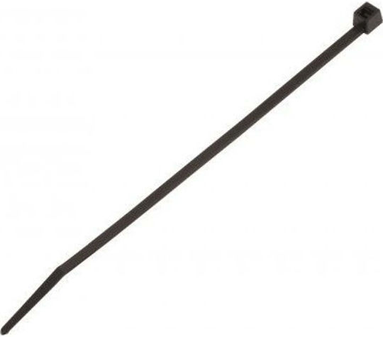 EM Group Πλαστικά Δεματικά Καλωδίων x140mm σε Μαύρο χρώμα (100τμχ) BMN1436Q