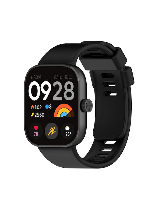 Sport Silicone Strap Black (Redmi Watch 4)