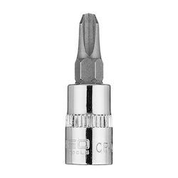 Neo Tools Walnut with Philips Head and Socket 1/4'' PH3x37mm Neo Tools Walnut with Philips Head and Socket 1/4'' PH3x37mm