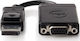 Dell Μετατροπέας DisplayPort male σε VGA male 1τμχ 492-11715