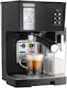 Sencor Automatic Espresso Machine 1450W Pressure 20bar for Cappuccino Black SES 4050SS-EUE3