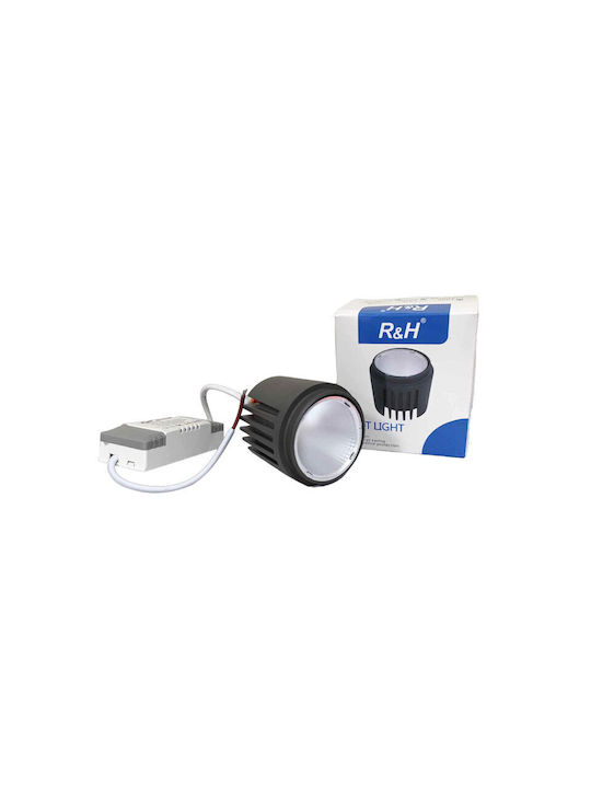 Spot Light Einbau Spot mit integriertem LED und Kaltweißes Licht Weiß 1Stück Spot Light Einbau Spot mit integriertem LED und Kaltweißes Licht Weiß 1Stück