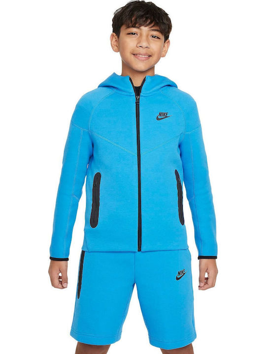 Nike Αθλητική Παιδική Ζακέτα Fleece με Κουκούλα...