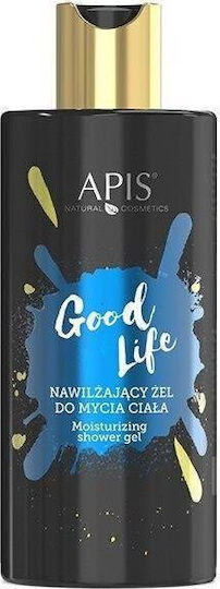 Apis Natural Cosmetics Good Life Gel De Duș Hidratant Cu Miros De Iasomie 300ml