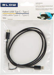 Blow USB 2.0 USB-C Masculin - USB-C 1m (66-149) Blow USB 2.0 USB-C Masculin - USB-C 1m (66-149)