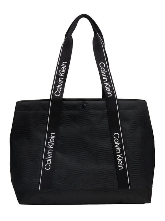Calvin Klein Stoff Strandtasche Schwarz K9KUSU0130-BEH Skroutz