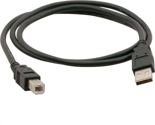 C-TECH USB 2.0 Cable USB-C male - USB-B Black 3m (CB-USB2AB-3-B)