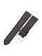 Λουρί Leather Strap Black 24mm