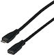 EFB USB 2.0 Cable USB-C male - USB-C female Black 1m