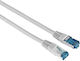 HAMA F/UTP Кат.6 (Gigabit) Мрежов Кабел Ethernet 5м Сив