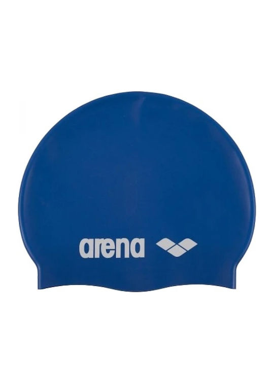Arena Silicone Kids Swimming Cap Blue