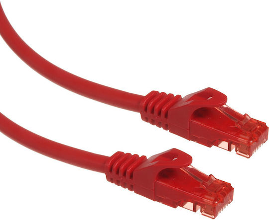 Maclean Energy U/UTP Cat.6 (Gigabit) Καλώδιο Δικτύου Ethernet 3m Κόκκινο