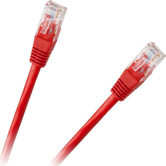 Inne Cablu De Rețea Ethernet U/UTP Cat.8c (40Gbps) Lungime 1.5m Roșu