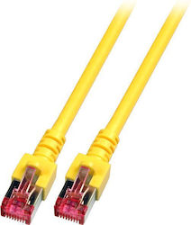 EFB SF/FTP Cat.6 Ethernet Network Cable 1.5m Yellow