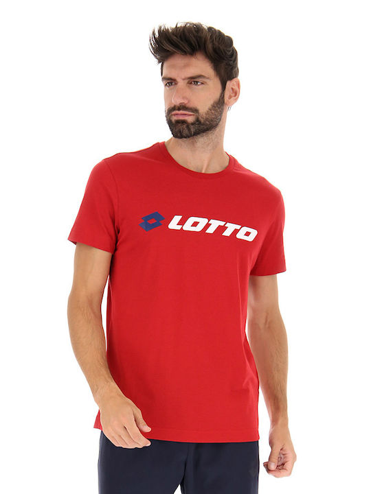 Lotto Herren T-Shirt Kurzarm Rot