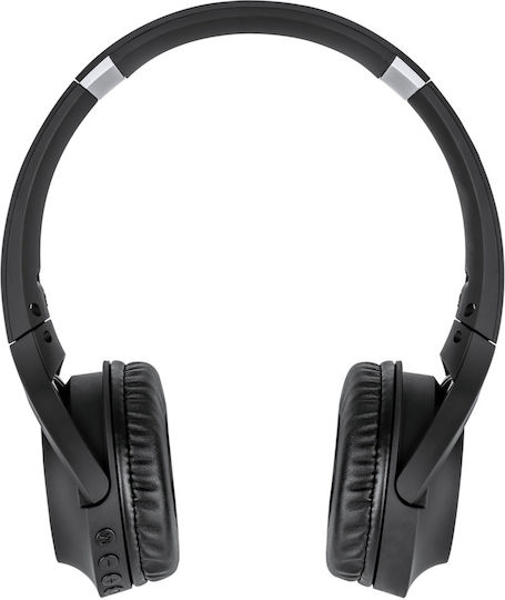 Kruger & Matz Wave 2 Ασύρματα / Ενσύρματα On Ear Ακουστικά με 4 ώρες Λειτουργίας Μαύρα