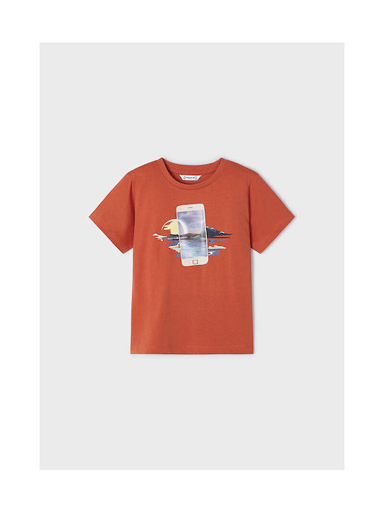 Mayoral Παιδικό T-shirt Πορτοκαλί