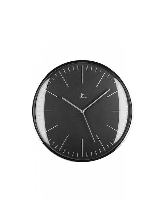 Justaminute Wall Clock Silver