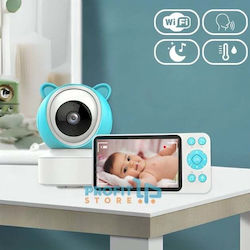 Wireless Baby Monitor with Camera & Screen 5" , Two-way Communication & Lullabies