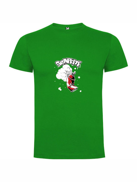 iLovePrints T-shirt Green Cotton