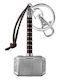 Monogram International, Inc Keychain Thor Hammer Metallic Monogram Brown