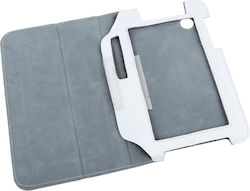 Quer Flip Cover (Samsung Galaxy Tab P3100) Weiß