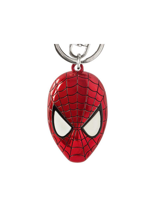 Monogram International, Inc Schlüsselanhänger Spider-man Head Metallisch