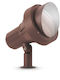 Ideal Lux Wall-Mounted Outdoor Spot Light E27 IP65 15.5x25x41.5εκ.