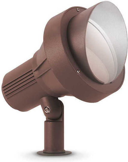 Ideal Lux Επιτοίχιο Εξωτερικό Σποτ E27 IP65 15.5x25x41.5εκ.