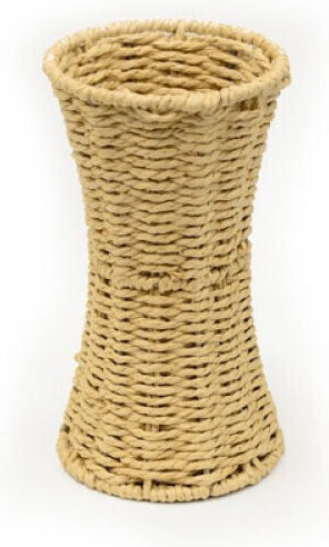 Decorative Vase Beige 12.5x22cm