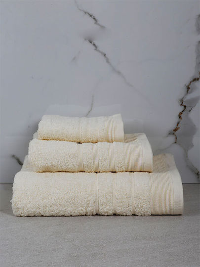 Sunshine Facecloth 50x90cm 6 Ecru Weight 500gr/m²