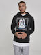 Sweatshirt mit Kapuze Schwarz