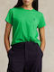 Ralph Lauren Women's Athletic T-shirt Green
