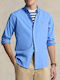 Ralph Lauren Shirt Cămașă Bărbătească Cu mânecă lungă Bumbac LightBlue