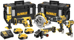DEWALT DCK623P3 Battery Powered Tool Set of 6 Tools
