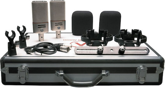 Austrian Audio OC818 Black Dual Set Plus Set Kondensatormikrofon XLR Stoßmontiert für Studio