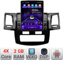 Car Audio System for Toyota Hilux 2008-2014 with Clima (Bluetooth/USB/WiFi/GPS) with Touchscreen 9.7"