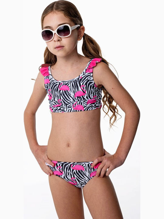Funky Kinder Badeanzug Bikini Rosa