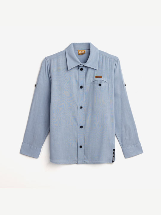 Funky Kids Shirt Light Blue