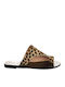 Mara Flache Sandalen für Damen in Braun Farbe
