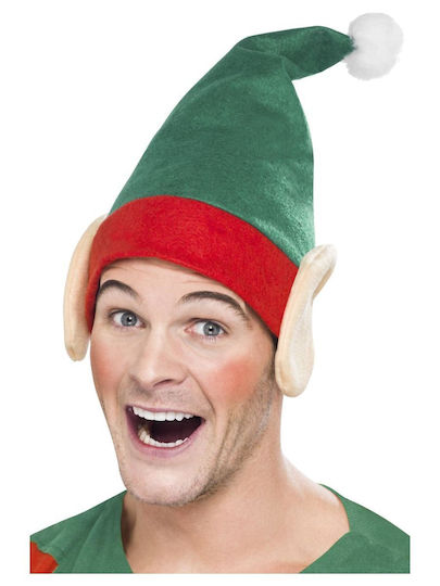 Weihnachts-Hut mit Muster Elfen